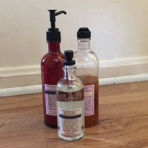 Trio: bath and body works aromatherapy set